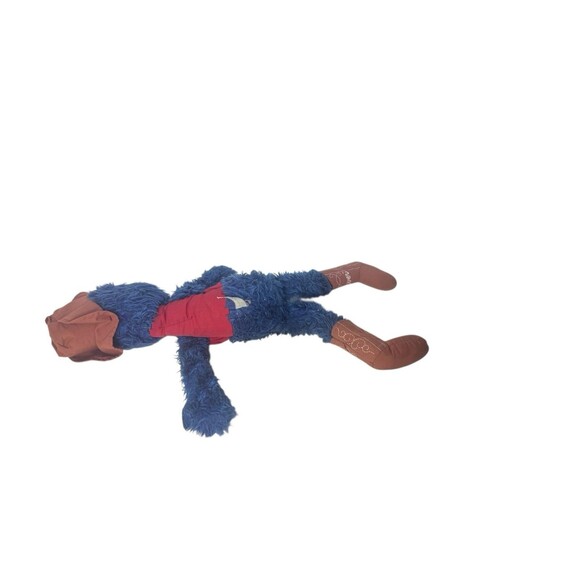 Vintage Knickerbocker Marshall Grover Sesame Street Plush Toy 19” Fast Shipping - Picture 14 of 16